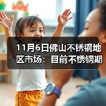 11月6日佛山不锈钢地区市场：目前不锈钢期货涨160，现货保持稳中有空间议价。（图3）