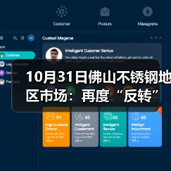 10月31日佛山不锈钢地区市场：再度“反转”期货双双转跌，十月收官日难以冲量。（图3）