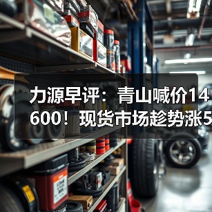 力源早评:青山喊价14600!现货市场趁势涨50调整心态(图2) 力源早评:青山喊价14600!现货市场趁势涨50调整心态(图2)
