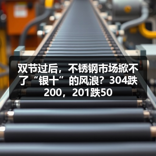 双节过后，不锈钢市场掀不了“银十”的风浪？304跌200，201跌50