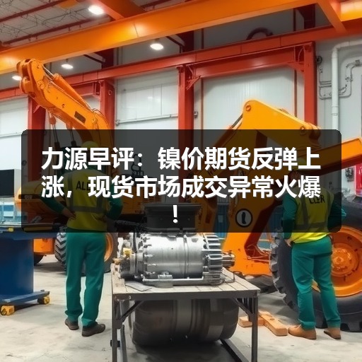 力源早评：镍价期货反弹上涨，现货市场成交异常火爆！