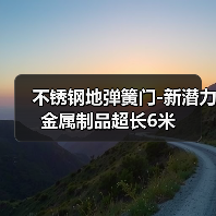 不锈钢地弹簧门-新潜力金属制品超长6米（图2）