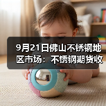 9月21日佛山不锈钢地区市场：不锈钢期货收回涨幅直跌270，市场提前冲量冲价模式？（图2）