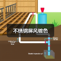 不锈钢屏风镀色（图2）