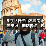 9月18日佛山不锈钢地区市场：期货转红，现货市场以稳为主，夜盘还会反弹吗？（图2）