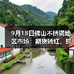 9月18日佛山不锈钢地区市场：期货转红，现货市场以稳为主，夜盘还会反弹吗？（图4）