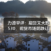 力源早评:期货又大跌530,现货市场阴跌让利为成交(图3) 力源早评:期货又大跌530,现货市场阴跌让利为成交(图3)
