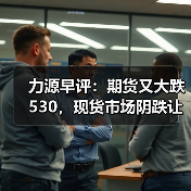 力源早评:期货又大跌530,现货市场阴跌让利为成交(图2) 力源早评:期货又大跌530,现货市场阴跌让利为成交(图2)