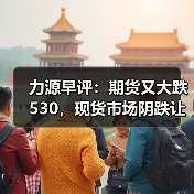 力源早评:期货又大跌530,现货市场阴跌让利为成交(图4) 力源早评:期货又大跌530,现货市场阴跌让利为成交(图4)