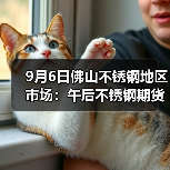 9月6日佛山不锈钢地区市场：午后不锈钢期货转跌，钢厂保持挺价，市场买卖僵持不下。（图4）