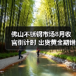 佛山不锈钢市场8月收官倒计时 出货黄金期错过就亏？