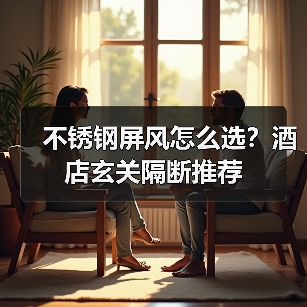 不锈钢屏风怎么选？酒店玄关隔断推荐