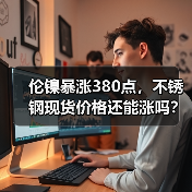 伦镍暴涨380点，不锈钢现货价格还能涨吗？