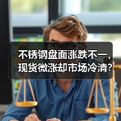 不锈钢盘面涨跌不一，现货微涨却市场冷清？