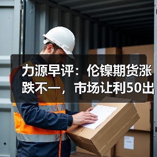 力源早评：伦镍期货涨跌不一，市场让利50出货为主（图4）