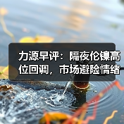 力源早评：隔夜伦镍高位回调，市场避险情绪较浓（图4）