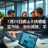 7月25日佛山不锈钢地区市场:涨势减弱,不锈钢首次再度灵活应对。(图4) 7月25日佛山不锈钢地区市场:涨势减弱,不锈钢首次再度灵活应对。(图4)