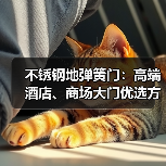 不锈钢地弹簧门：高端酒店、商场大门优选方案（图4）